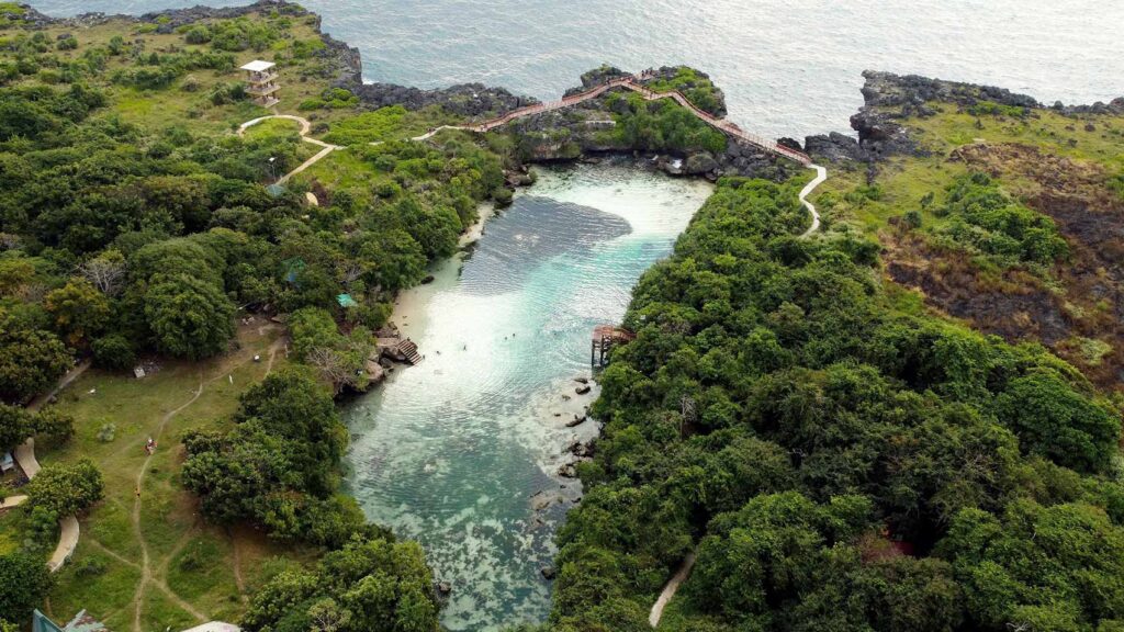 Waikuri Lagoon, lago en Sumba