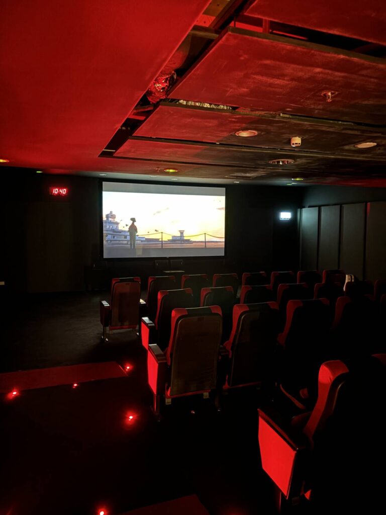 Cine aeropuerto de singapur