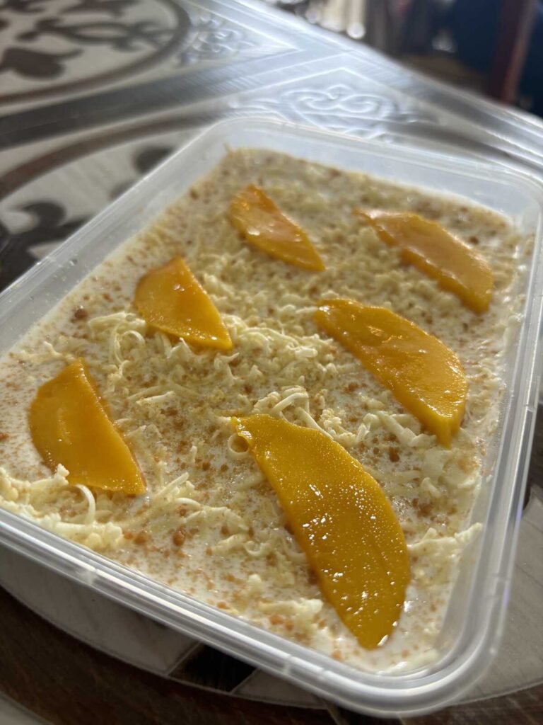 Mango float, tipico postre de filipinas